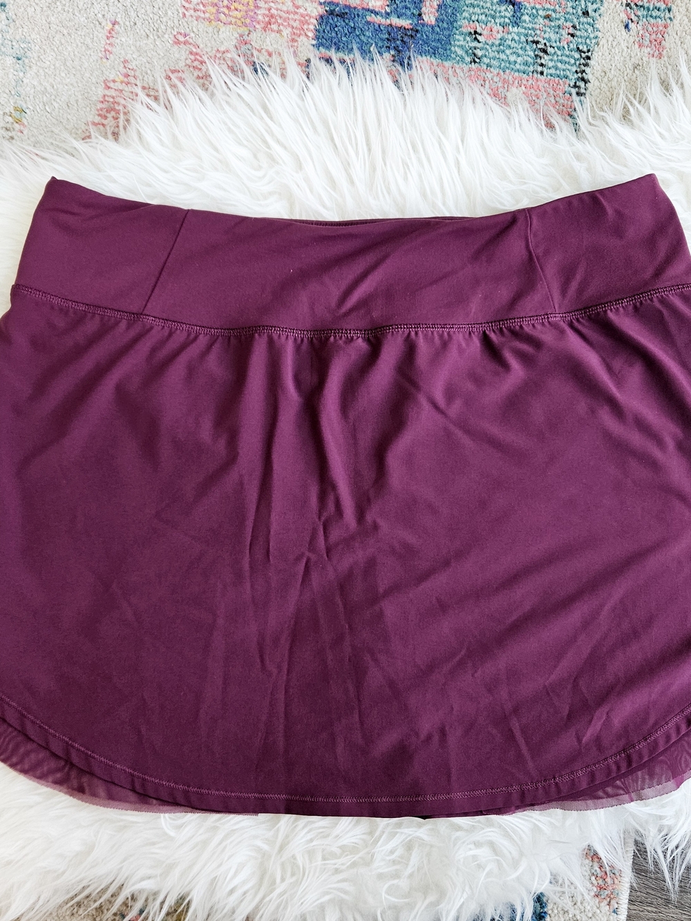 CALIA Women’s Active Skort in Deep Plum XL